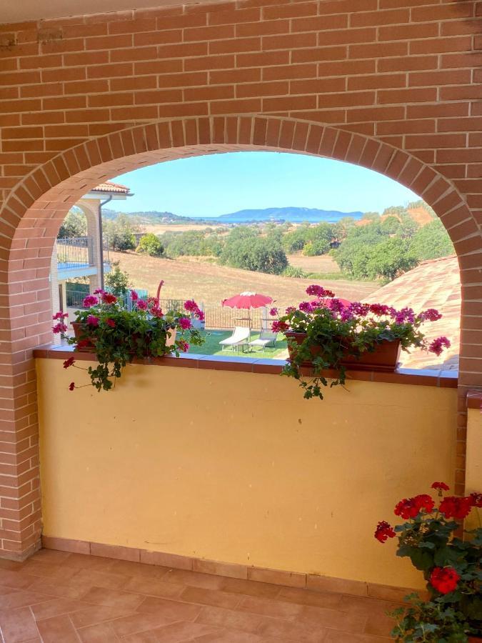 Hotel Ristorante Le Querciolaie Dei Ricci Fonteblanda Exteriör bild
