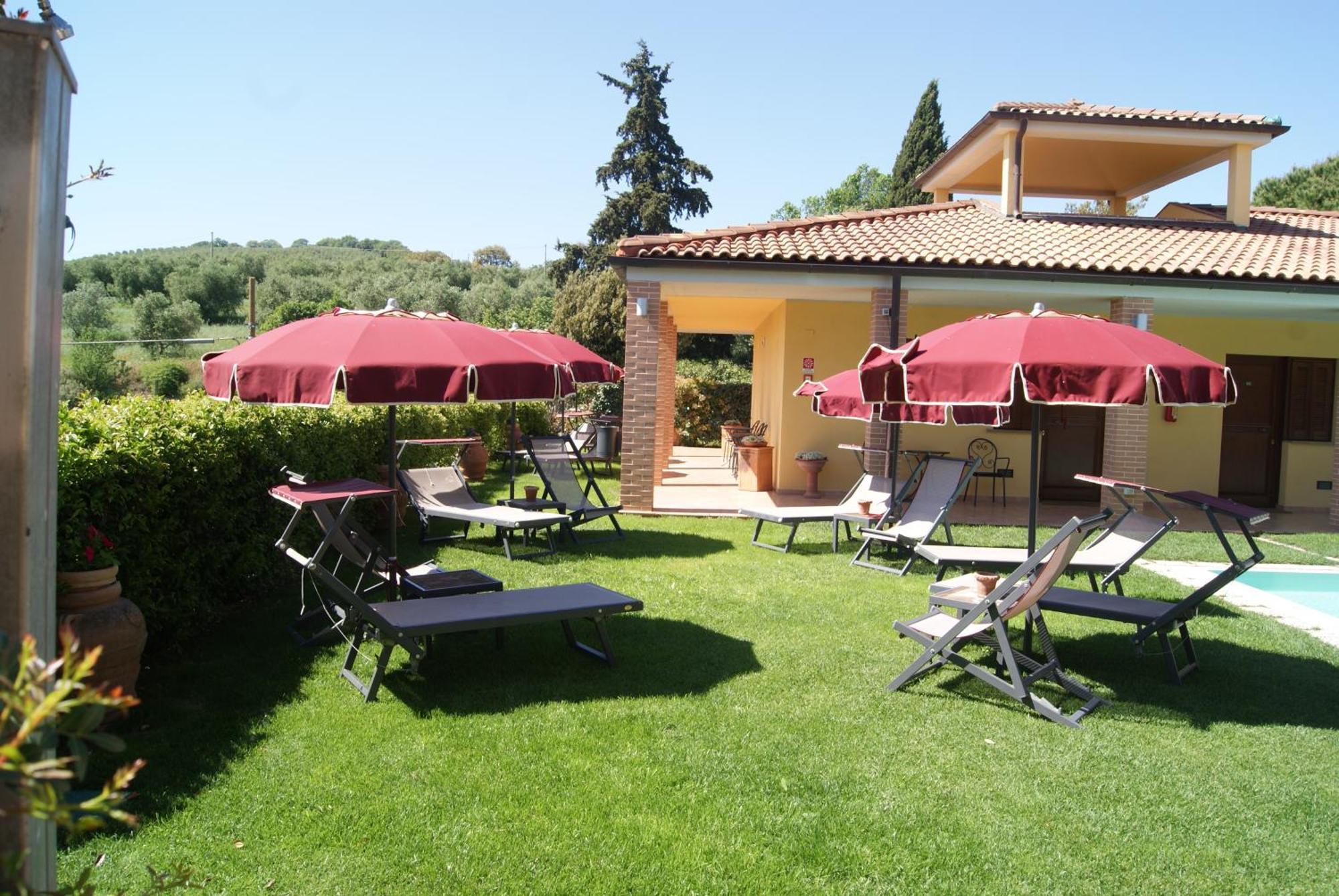 Hotel Ristorante Le Querciolaie Dei Ricci Fonteblanda Exteriör bild